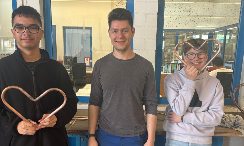 Berufsvorstellung in den Handwerks–betrieben